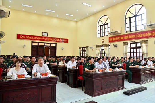 Bộ đội Biên phòng Huế rút kinh nghiệm vận hành mô hình mới
