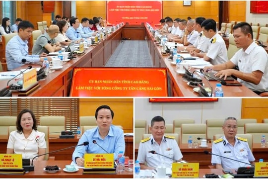 Tổng Công ty Tân Cảng Sài Gòn khảo sát đầu tư du lịch tại Cao Bằng