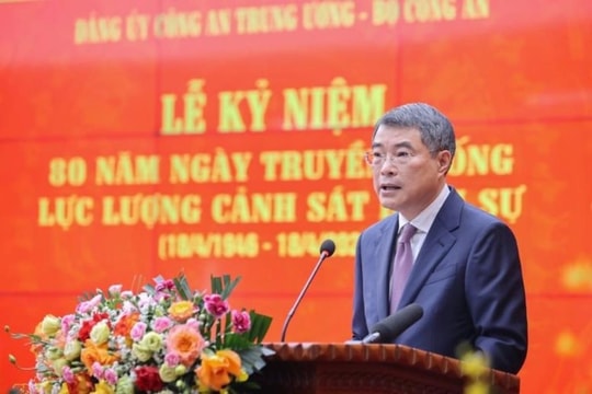 Thủ tướng Lê Minh Hưng: Tên gọi “Cảnh sát hình sự” mãi là niềm tin cậy của nhân dân