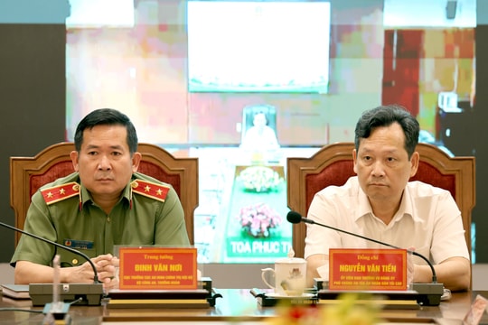 Công bố Quyết định kiểm tra công tác bảo vệ bí mật nhà nước