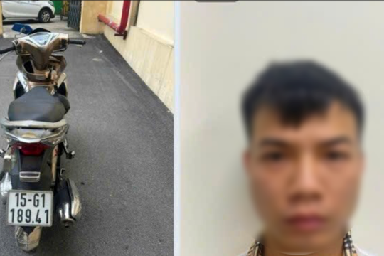 Bắt đối tượng gây hàng loạt vụ cướp giật túi xách của phụ nữ