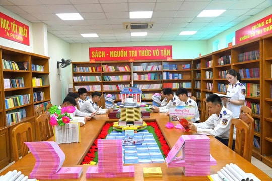 Lan tỏa văn hóa đọc trong Bộ Tư lệnh Vùng Cảnh sát biển 1