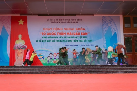Lan tỏa thói quen đọc sách qua hoạt động ngoại khóa chủ đề lịch sử