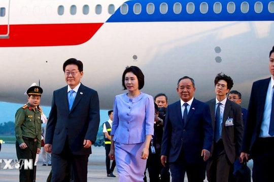 Tổng thống Hàn Quốc Lee Jae Myung và Phu nhân thăm cấp Nhà nước tới Việt Nam