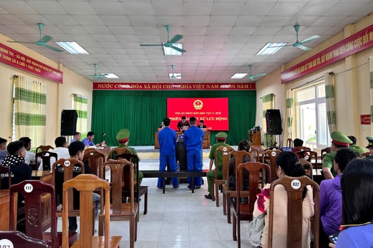 Xét xử lưu động tại A Lưới: Tăng cường răn đe, lan tỏa ý thức thượng tôn pháp luật