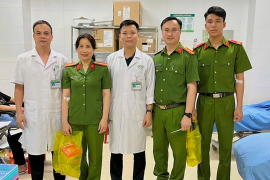 Kịp thời hiến máu cứu cụ ông 69 tuổi qua cơn nguy kịch