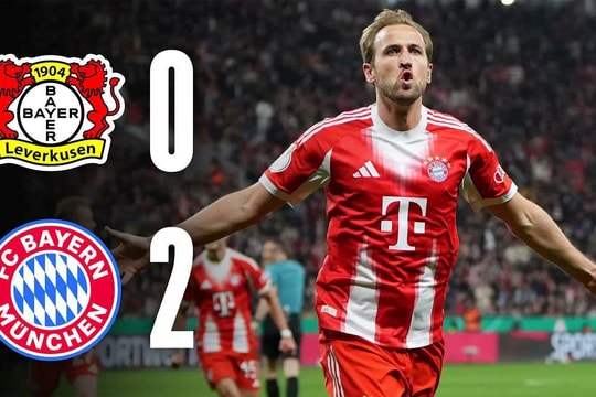 Bayern Munich đánh bại Leverkusen vào chung kết Cúp quốc gia Đức