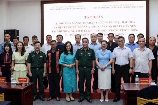 Điện Biên: Nâng cao nhận thức trong cộng đồng về tảo hôn và hôn nhân cận huyết