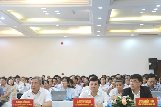 TAND tỉnh Quảng Ngãi tổ chức Hội nghị tập huấn nghiệp vụ Hội thẩm nhân dân