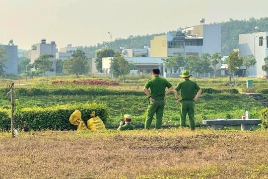 Phát hiện bé gái tử vong dưới hồ sinh thái