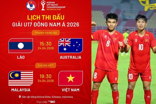 U17 Việt Nam trước thử thách bản lĩnh ở chung kết Đông Nam Á