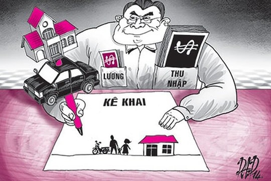 Bổ sung chế tài mạnh với hành vi kê khai tài sản không trung thực