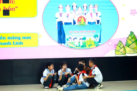 Măng non “nhập vai” tuyên truyền, lan tỏa kỹ năng sống an toàn