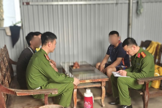 Rà soát, kiểm tra ma túy tại lán trại công nhân trên đảo