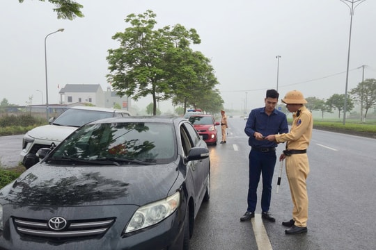 Thái Nguyên tăng cường kiểm soát giao thông dịp nghỉ lễ 30/4 - 1/5