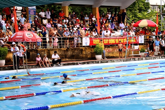 Giải bơi Đại hội Thể dục Thể thao Hải Phòng sắp khởi tranh