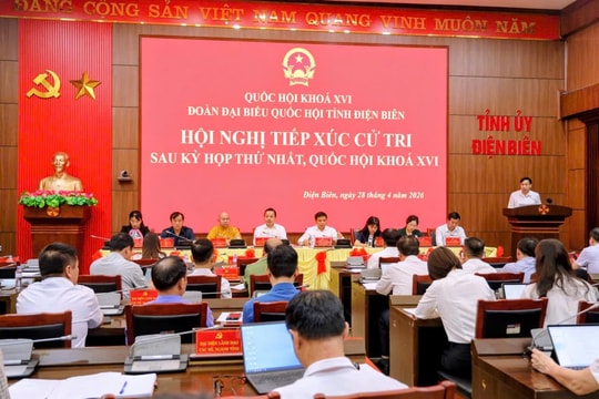 Phó Thủ tướng Nguyễn Văn Thắng tiếp xúc cử tri tại Điện Biên