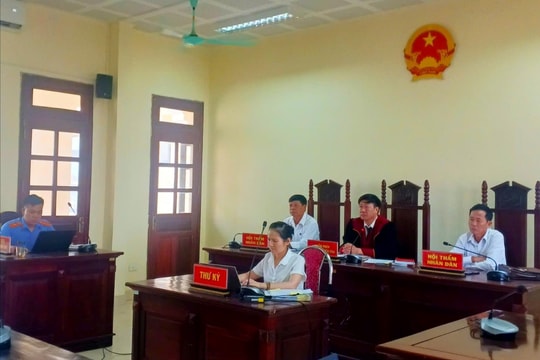 Xét xử trực tuyến đối tượng tàng trữ ma túy