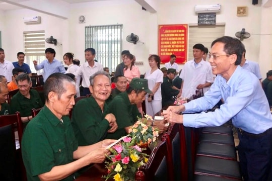 Trao quà của Tổng Bí thư, Chủ tịch nước Tô Lâm đến các thương, bệnh binh tại Thanh Hóa