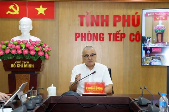 Bí thư Tỉnh ủy Phú Thọ: Chủ động nắm tình hình, không chờ công dân phản ánh mới xử lý