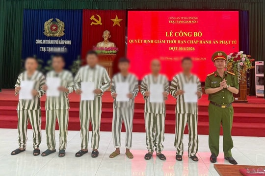 Hải Phòng: Triển khai công tác đặc xá năm 2026