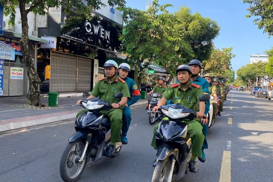 Ra quân bảo đảm an ninh trật tự chương trình nghệ thuật, bắn pháo hoa dịp 30/4