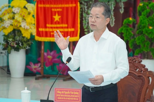 Chánh án TANDTC thăm và làm việc với TAND TP Cần Thơ