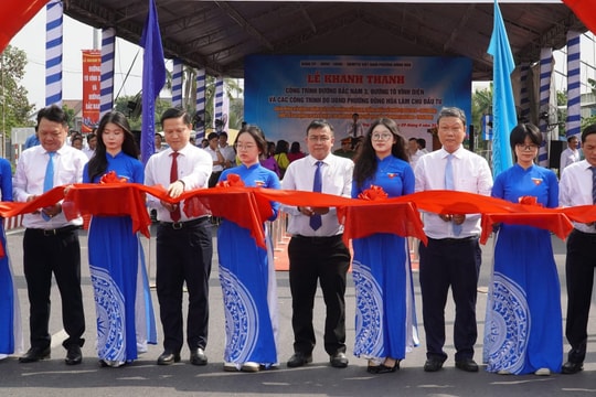 Đông Hòa khánh thành loạt công trình giao thông hơn 600 tỷ đồng