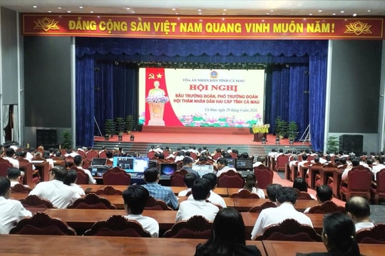 Kiện toàn Đoàn Hội thẩm nhân dân TAND hai cấp Cà Mau
