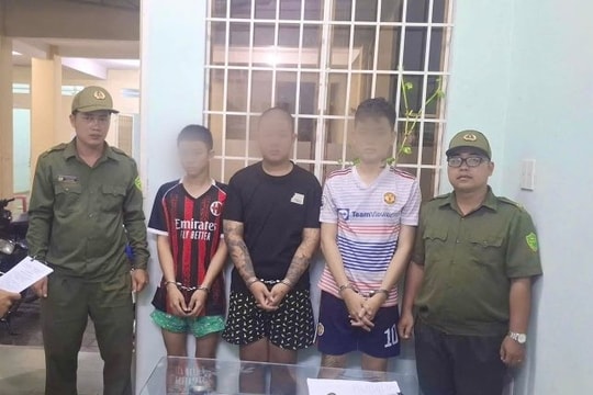 Nhóm thiếu niên gây rối bị khởi tố, kẻ trộm xe sa lưới người dân
