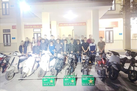 Ngăn chặn nhóm thiếu niên tụ tập gây mất trật tự trong đêm