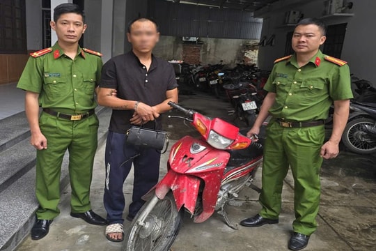Bắt giữ đối tượng nhiều tiền án cướp giật tài sản
