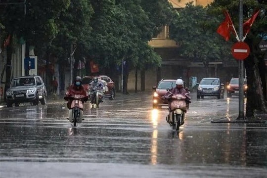 Thời tiết ngày 4/5: Không khí lạnh gây mưa cho các tỉnh miền Bắc