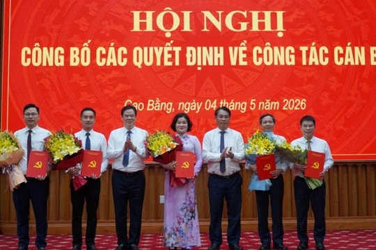 Cao Bằng điều động, bổ nhiệm nhiều cán bộ chủ chốt