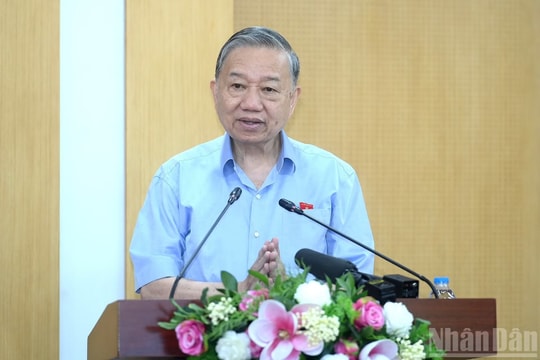 Tổng Bí thư, Chủ tịch nước Tô Lâm tiếp xúc cử tri thành phố Hà Nội sau Kỳ họp thứ nhất
