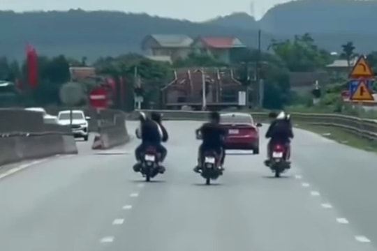 Xử lý nhóm thanh thiếu niên đánh võng trên Quốc lộ 1A
