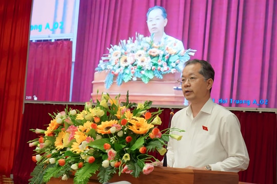 Chánh án TANDTC Nguyễn Văn Quảng tiếp xúc cử tri tại tỉnh Lâm Đồng
