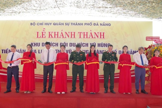 Đà Nẵng khánh thành Khu tưởng niệm Đội du kích Vũ Hùng