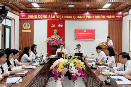 TAND khu vực 1 - Hà Tĩnh: Học Bác để "Phụng công, thủ pháp, chí công vô tư"