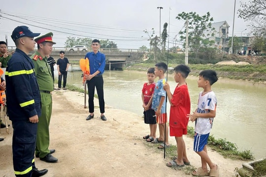 Thanh Hóa : Tăng cường kỹ năng phòng chống đuối nước, cháy nổ cho học sinh