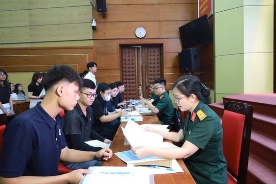 Lịch đăng ký dự thi đánh giá năng lực tuyển sinh quân đội năm 2026