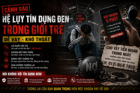Từ “vay nhanh 5 phút” đến vòng xoáy nợ nần