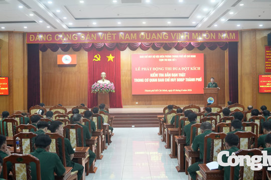 Phát động thi đua đột kích kiểm tra bắn đạn thật