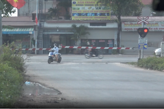 CSGT tăng cường “phạt nguội” vi phạm giao thông đường sắt