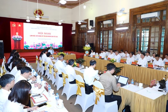 Đoàn kiểm tra Bộ Chính trị làm việc với Đảng ủy TANDTC: Tiếp tục hoàn thiện thể chế, nâng cao hiệu quả hoạt động tư pháp