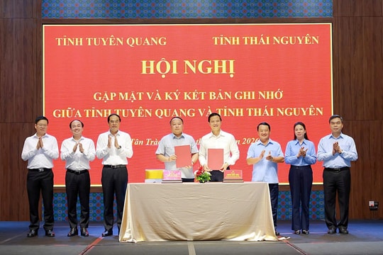 Thái Nguyên- Tuyên Quang tăng cường hợp tác mở rộng không gian phát triển mới