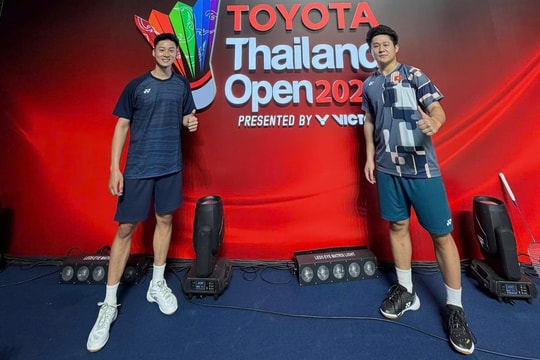 Đôi nam Việt Nam thắng chủ nhà Thái Lan, vào vòng chính Thailand Open 2026