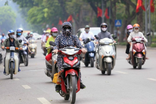 Nắng nóng mở rộng ở đồng bằng Bắc Bộ, Trung Bộ và Nam Bộ
