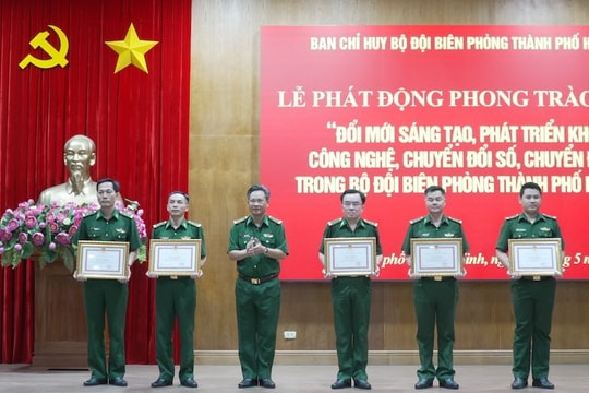 BĐBP TP.HCM phát động thi đua chuyển đổi số, đổi mới sáng tạo