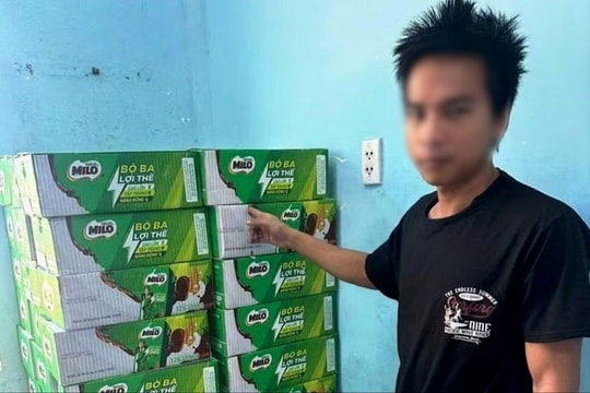 Làm rõ vụ trộm 580 thùng sữa trị giá khoảng 180 triệu đồng